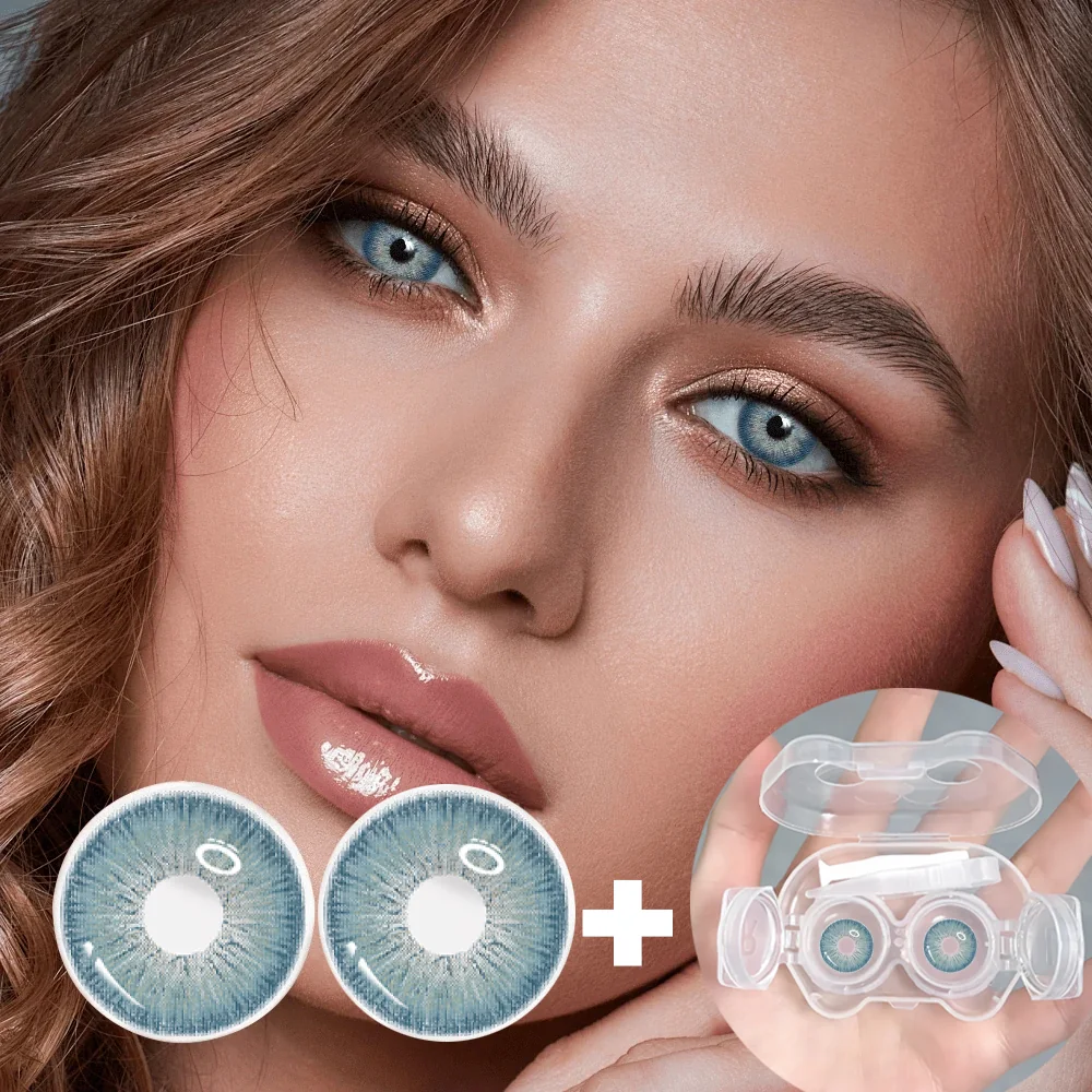 Glacier Baby Blue colored contact lens product image