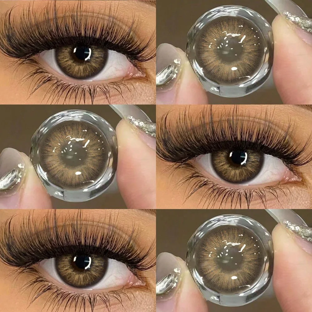Coffee Ring Brown colored contacts